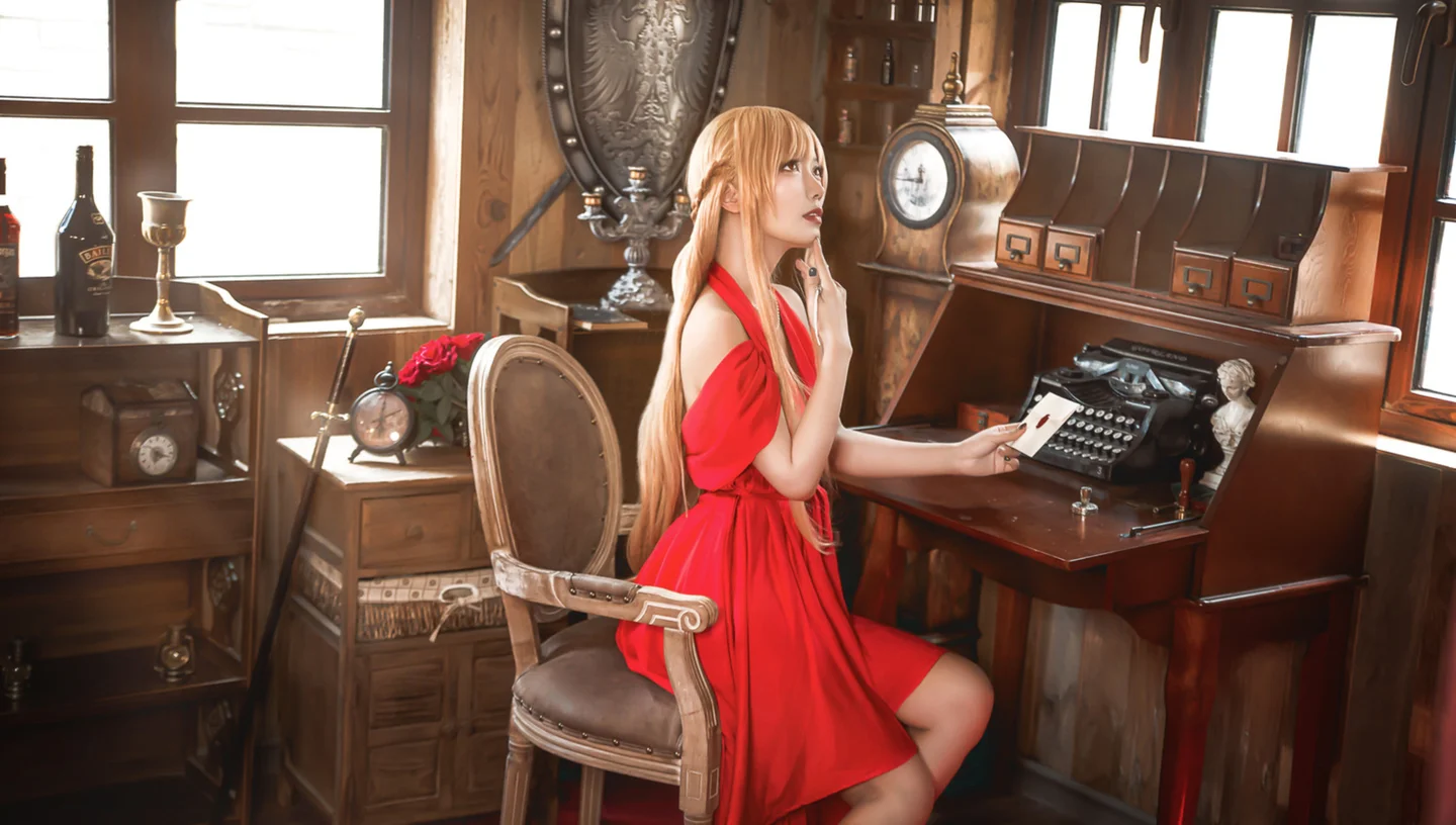 切切celia - 刀剑神域·亚丝娜 礼服 [28P-534MB] tg@simisebaisi 【丝足阁】018.webp